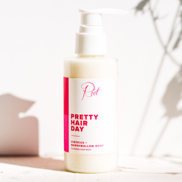 Pretty Hair Day Hibiscus + Marshmallow Root Glossing Hair Mask Sample